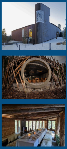 Kolme kuvaa matkailuyrityksistä.