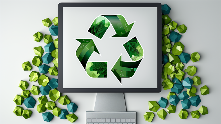 Kestävyys digitaalisena kuvana tietokoneen ruudull