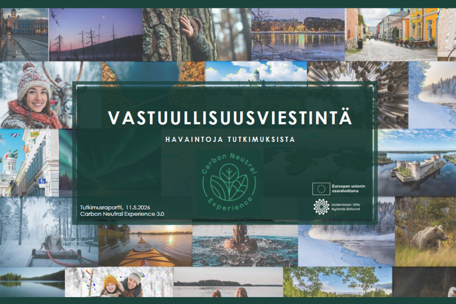 Vastuullisuusviestintä. Tutkimusraportin kansikuva.
